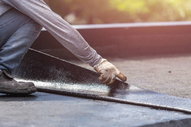 Professional Emergency Waterproofing technician working in New Paris, OH